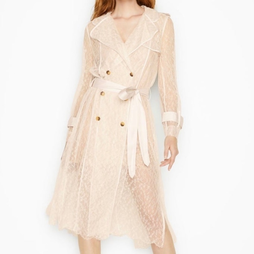 Victoria’s Secret Lace Trench Coat
